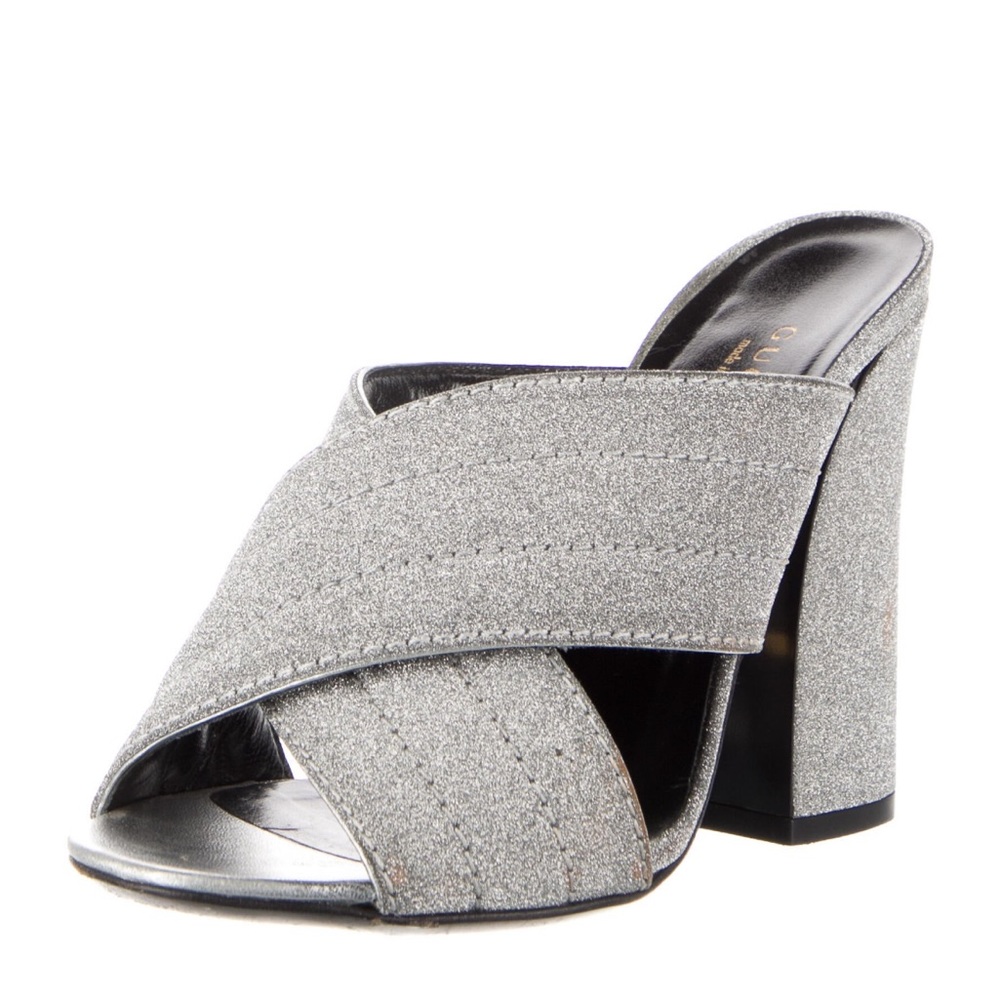 Gucci glitter heels